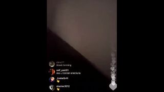 K Michell Nipple Out On Instagram Live