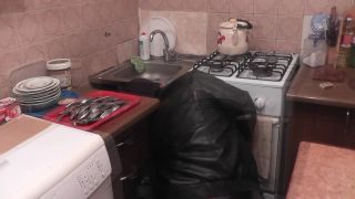 Plumber Fucks Wife When Husband Away. Russian Slut. Creampie Closeup Pussy