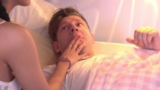 Fake Hostel Dude Fucks Naturally Busty Hot Babe While Boyfriend Sleeps