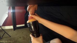Femdom Fleshlight & Remote Control Vibrator