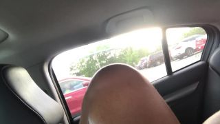 Masturbating & Dildo-ing In My Car. Creamy