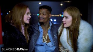 Blackedraw Two Beauties Fuck Giant Bbc On Bus!