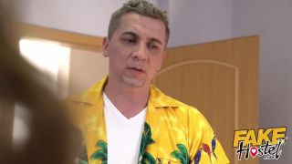 Fake Hostel Sweaty Hot Festival Girls Turn On Landlord With Their Scent