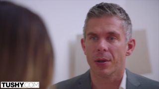 Tushy Busty Brunette Gets Her Ass Dominated By Boss