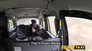 Fake Taxi Lady Wants Drivers Cock To Keep Her Warm