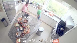 Step Sis Fucked In The Kitchen On Thanksgiving