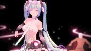 [mmd] Hatsune Miku Erotic Dance For A Mega Boss バッチモ