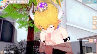 Koikatu Hentai Gameplay - Playing With Bowsette