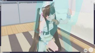[cm3d2] Nekopara Hentai - Catgirl Chocola Gets Copulated Crude