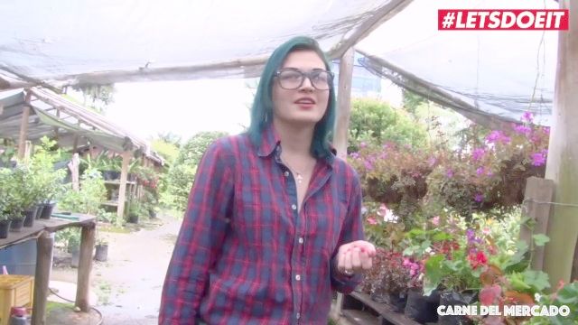 Letsdoeit - Nerdy Colombian Fresh Angel Loves Making Penis Oral Sex Bbc