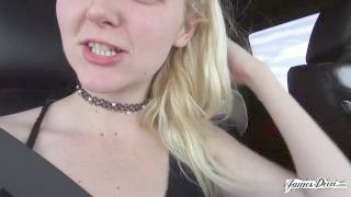 Sex In A Car With Attractive White Haired Legal Age Immature Iris Rose Makes Her Semen Multiple Times