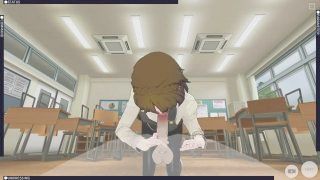 [cm3d2] Persona 5 Hentai - Makoto Nijiima Shagged In Classroom