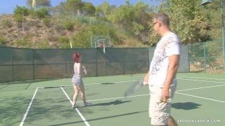 800dad - Onion Butt Jaye Rose Slam Copulated On Tennis Court