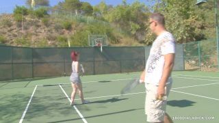 800dad - Pawg Jaye Rose Slam Screwed On Tennis Court